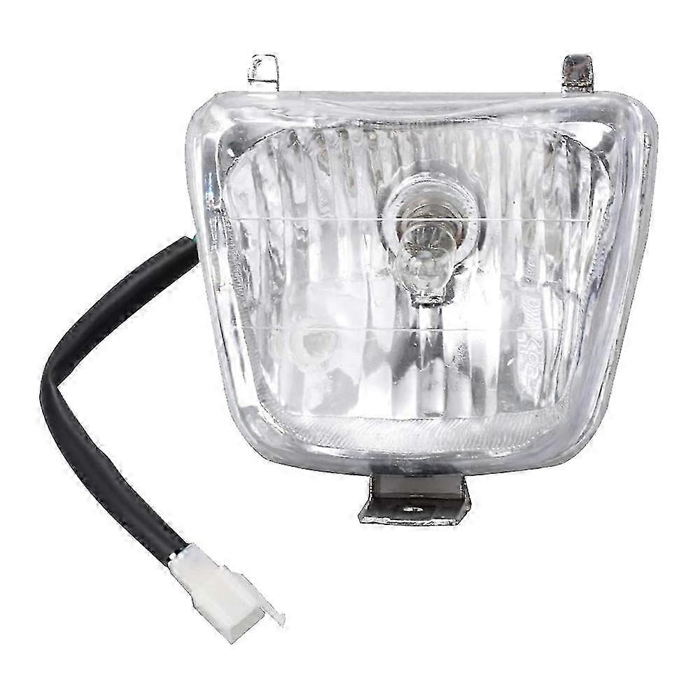 ATV front headlight assembly compatible with 50cc-125cc engines