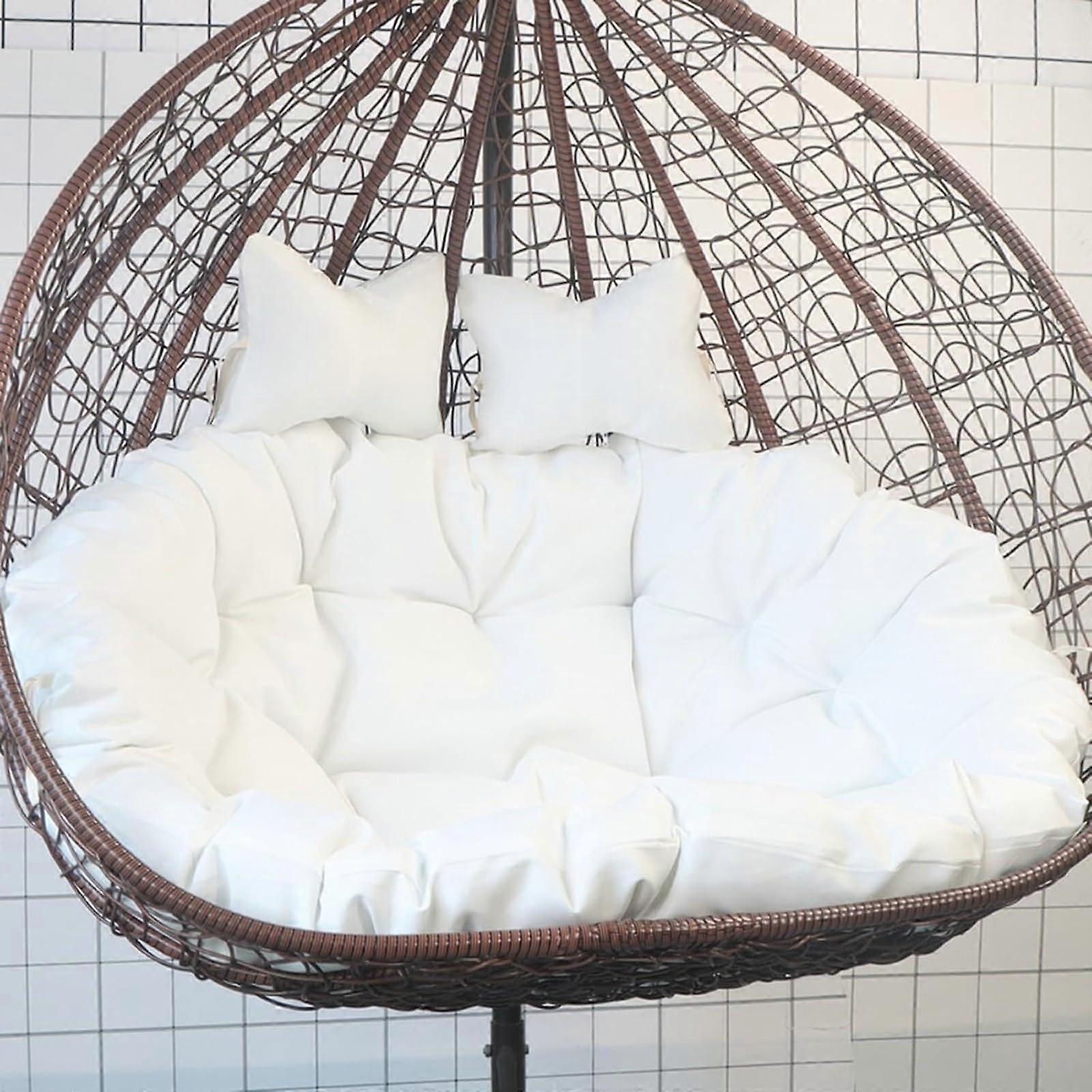 Hanging Egg Chair Swing Cushion For 2 People Replacement Cushion For Double Hanging Basket Hammock Chair 59x43in