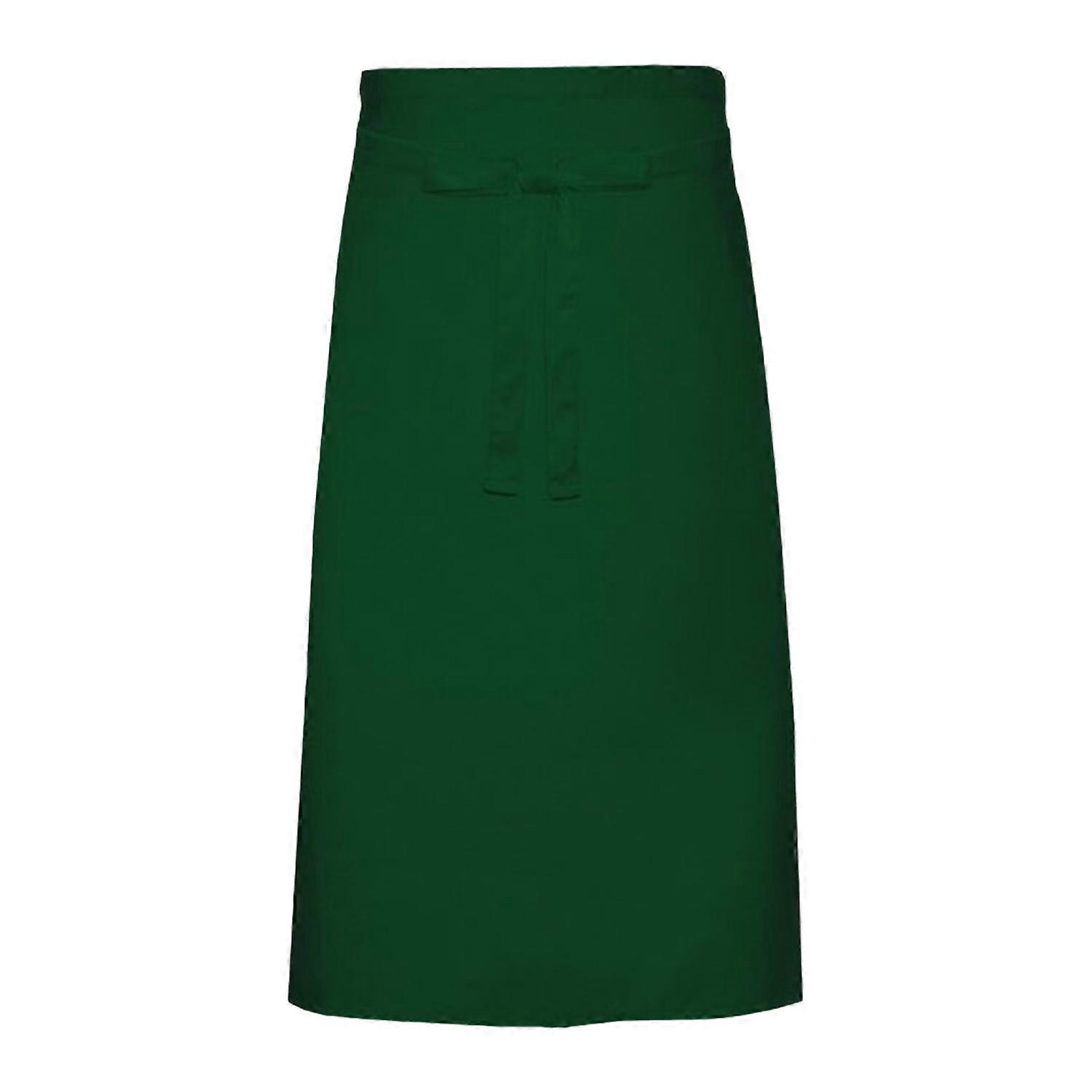 Link Cooks Short Apron Bottle Green 100 cm x 70 cm