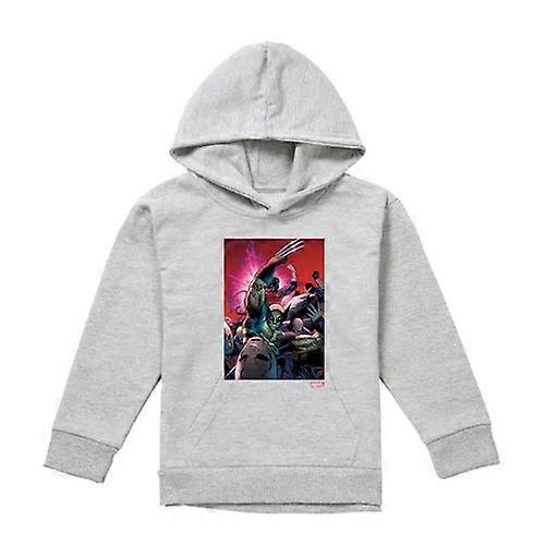 X-Men Childrens/Kids Wolverine Nightcrawler Cover Pull Over Hoodie