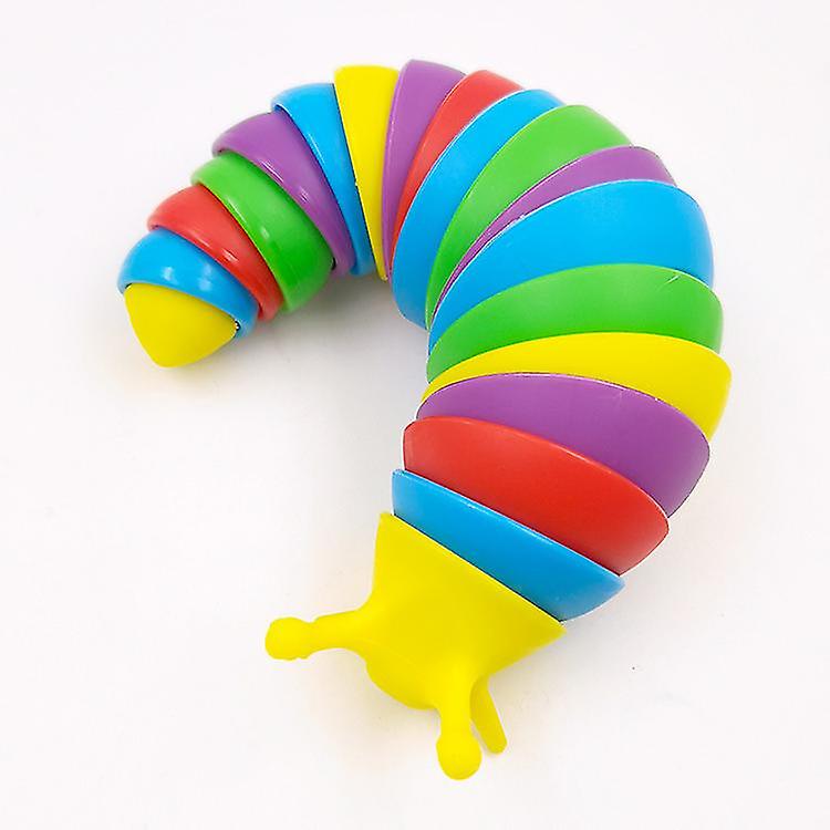 Realistic Flexible Slug Caterpillar Toys,can Be Twisted Casually Fun Crawling Sensory Toy Pleasant Decompression