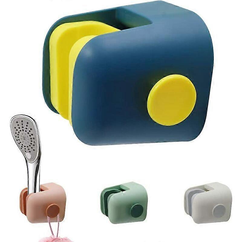 ELLE Self-Adhesive Shower Head Holder, Adjustable Shower Head Holder, Waterproof
