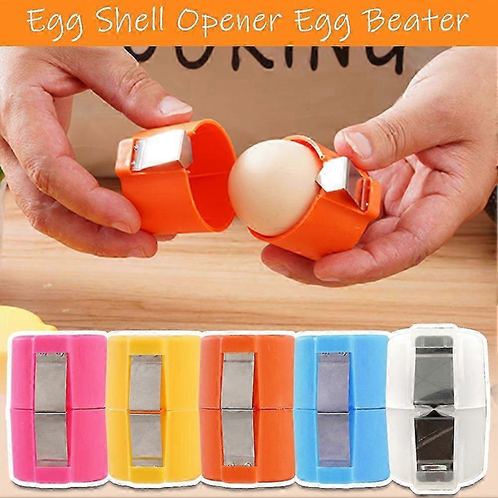 Egg Crackers Separator Handheld Egg Openers Breaker Kitchen Gadget Tools 2025