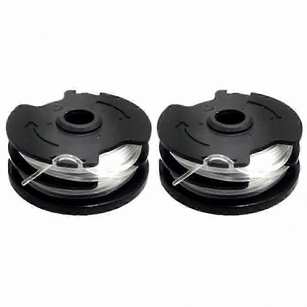 2-Pack Replacement Wire Reels for Grass Trimmers, Compatible with Lawn Mowers, TLP-01 Model