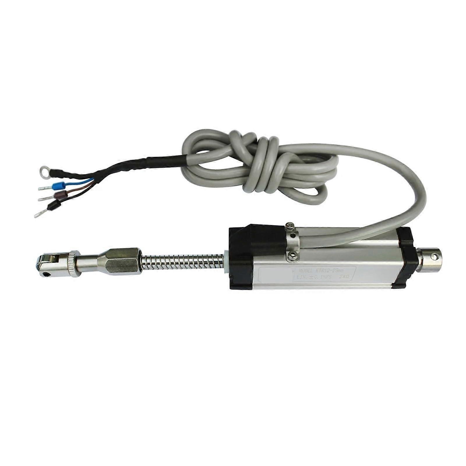 KTR12 40300mm Automatic Reset Linear Displacement Sensor Electronic Ruler Miniature Spring Displacement Transducer Scale Color 175mm