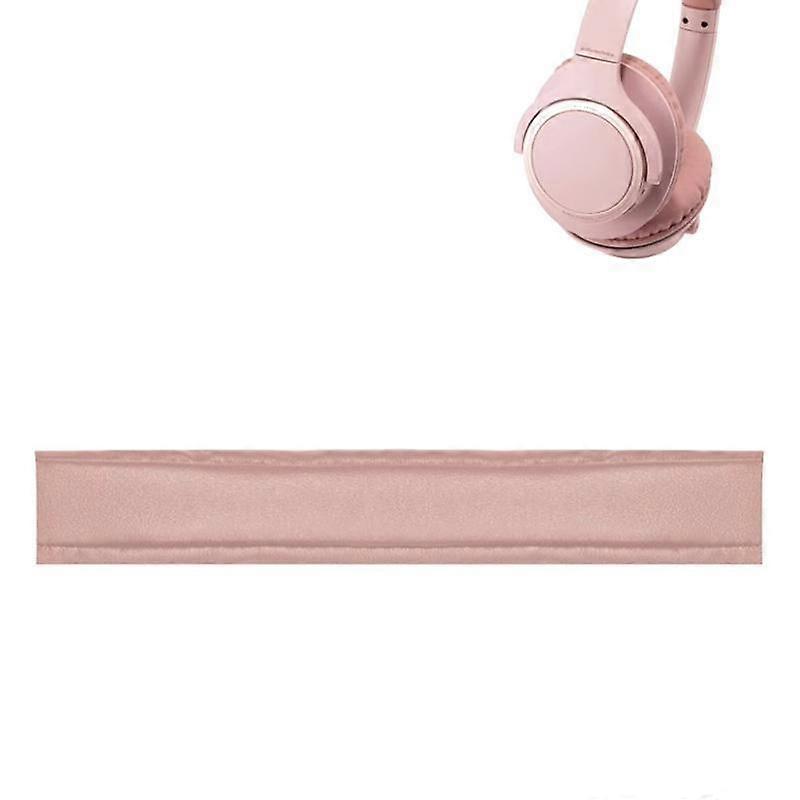 2pcs Earpads For ATH-SR30BT Pink Leather Headband