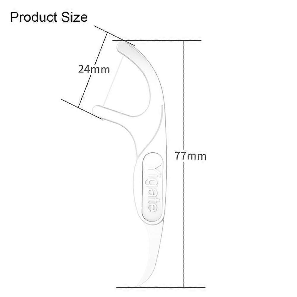 300PCS Teeth Floss Teeth Stick Toothpicks Tooth Picks Wire Dental Floss Oral Hygiene Tooth Interdental Floss