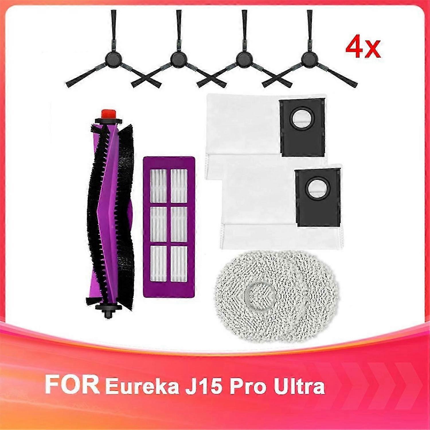 For Eureka Robot Vacuum Cleaner J15 Pro Ultra Replacement Kit