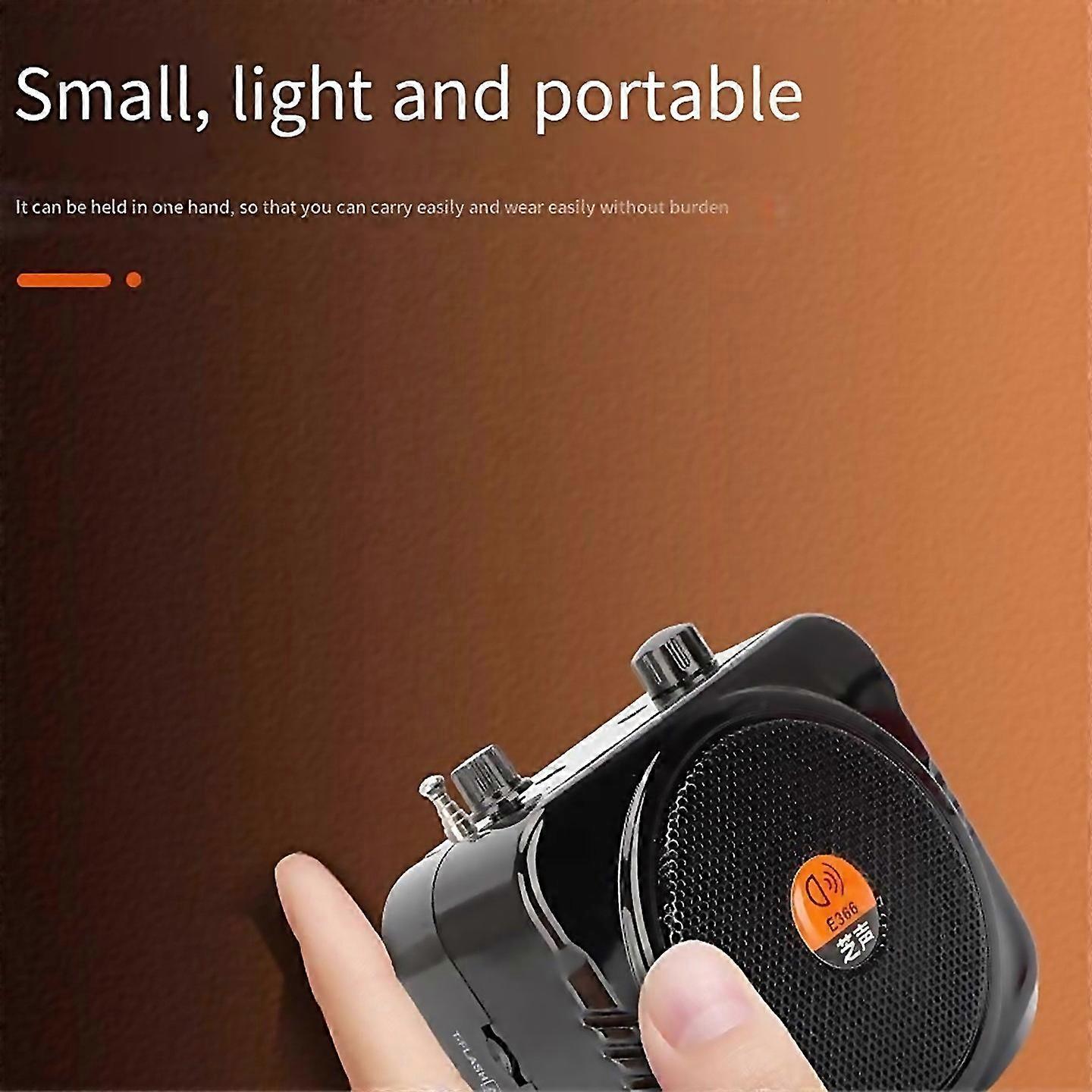For 24g Wireless Microphone Bluetooth Speaker Teachers Classroom Amplifier Speaker Tour Guides Ampli