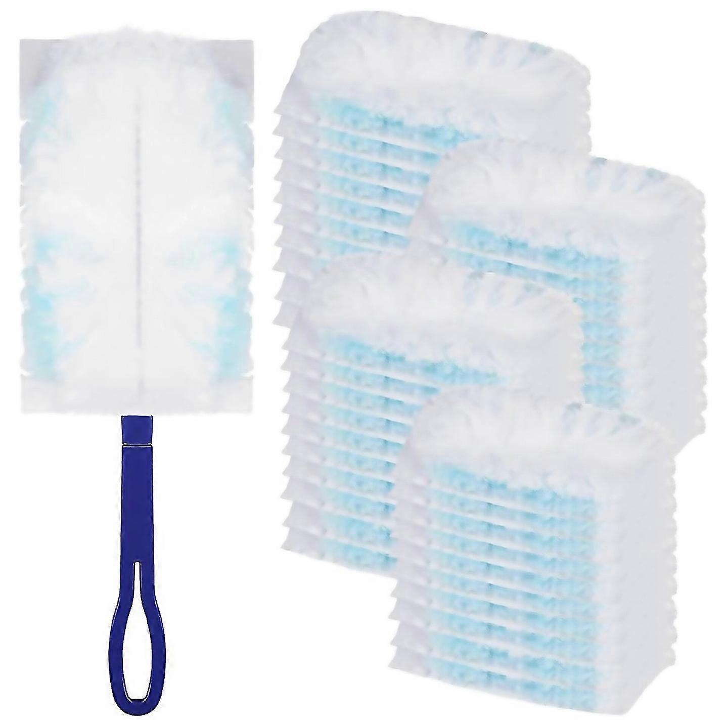 For 42 Pieces Duster With 1 Handle Dust Magnet Refill