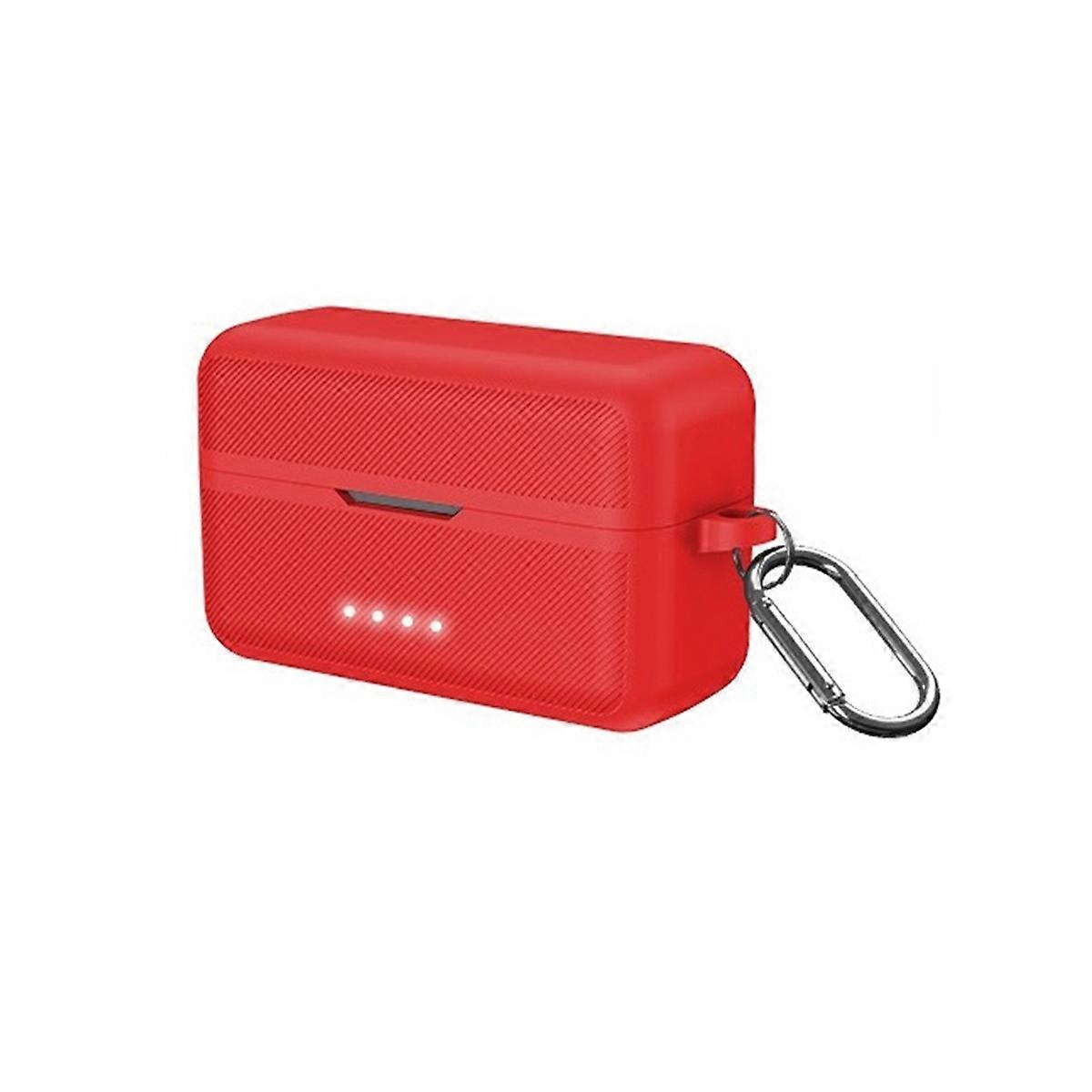Wireless Microphone System Protection Case Cover for Mic, Red