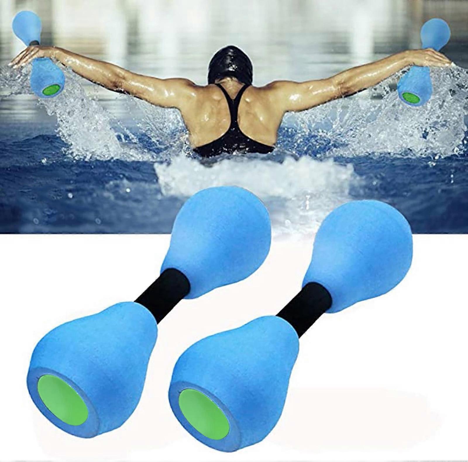 Ziloco High-Density EVA Foam Water Dumbbells, 1 Pair