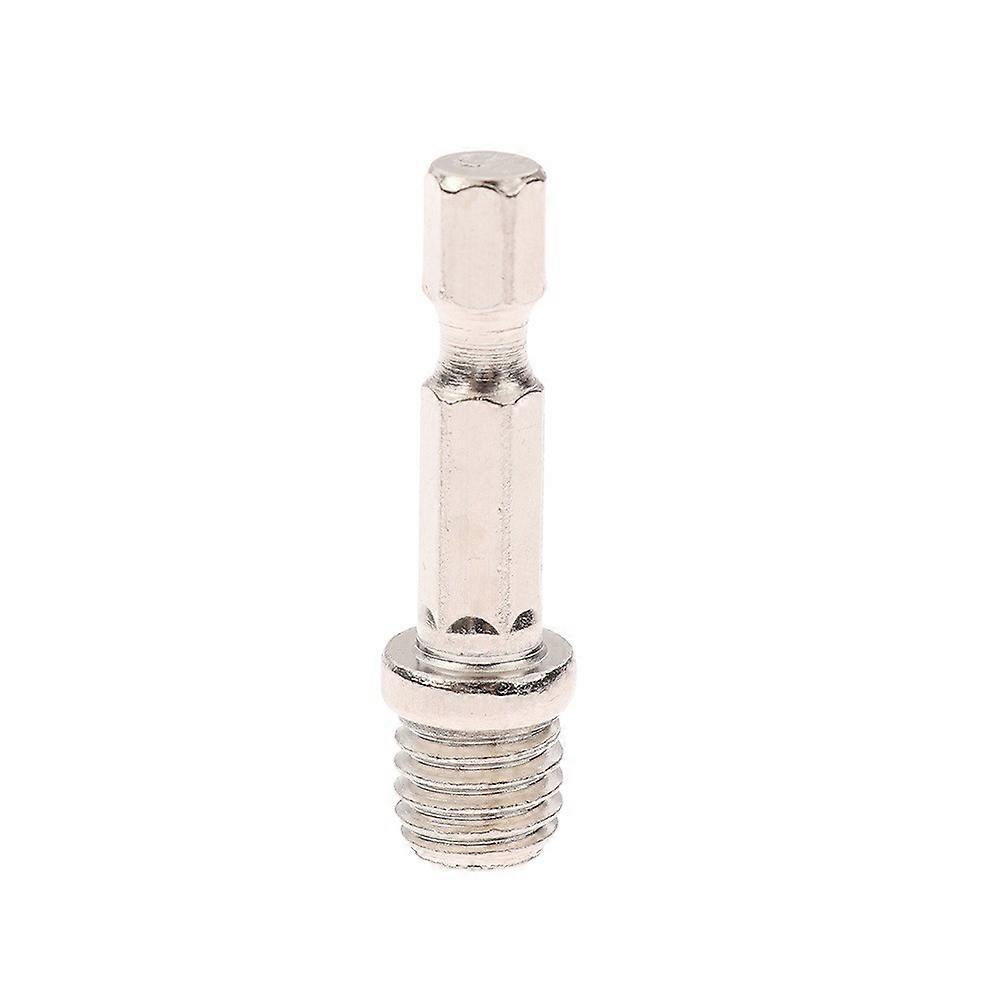 1PC 1/4 Hexagon Connecting Rod Adapter Drill Chuck M10 Polishing Disc Connection
