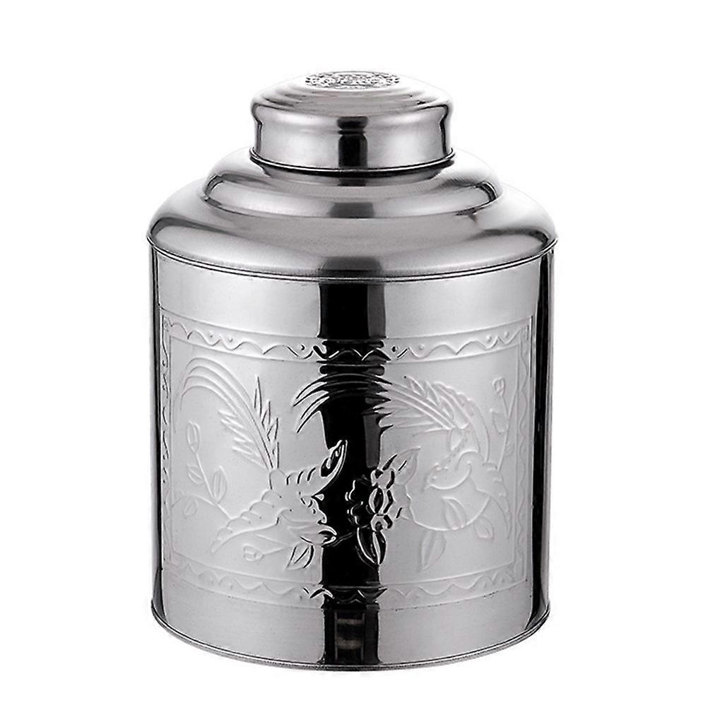 Boîte de thé d’étanchéité en acier inoxydable Récipient de thé pratique