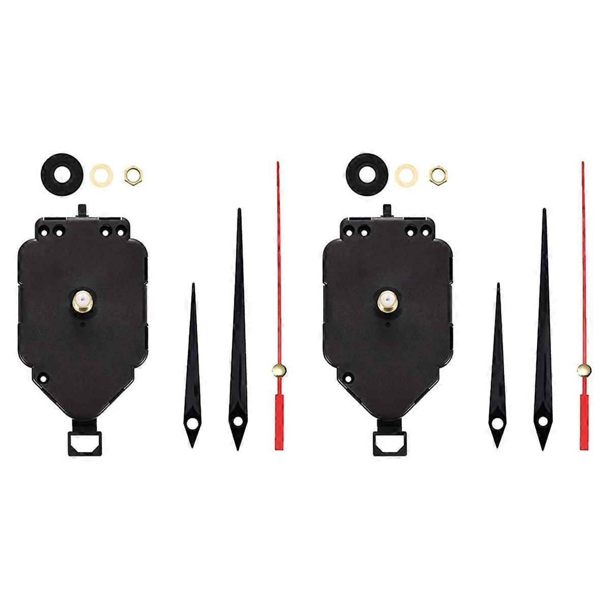 2 Set DIY Clock Movement Kit Replacement Parts E