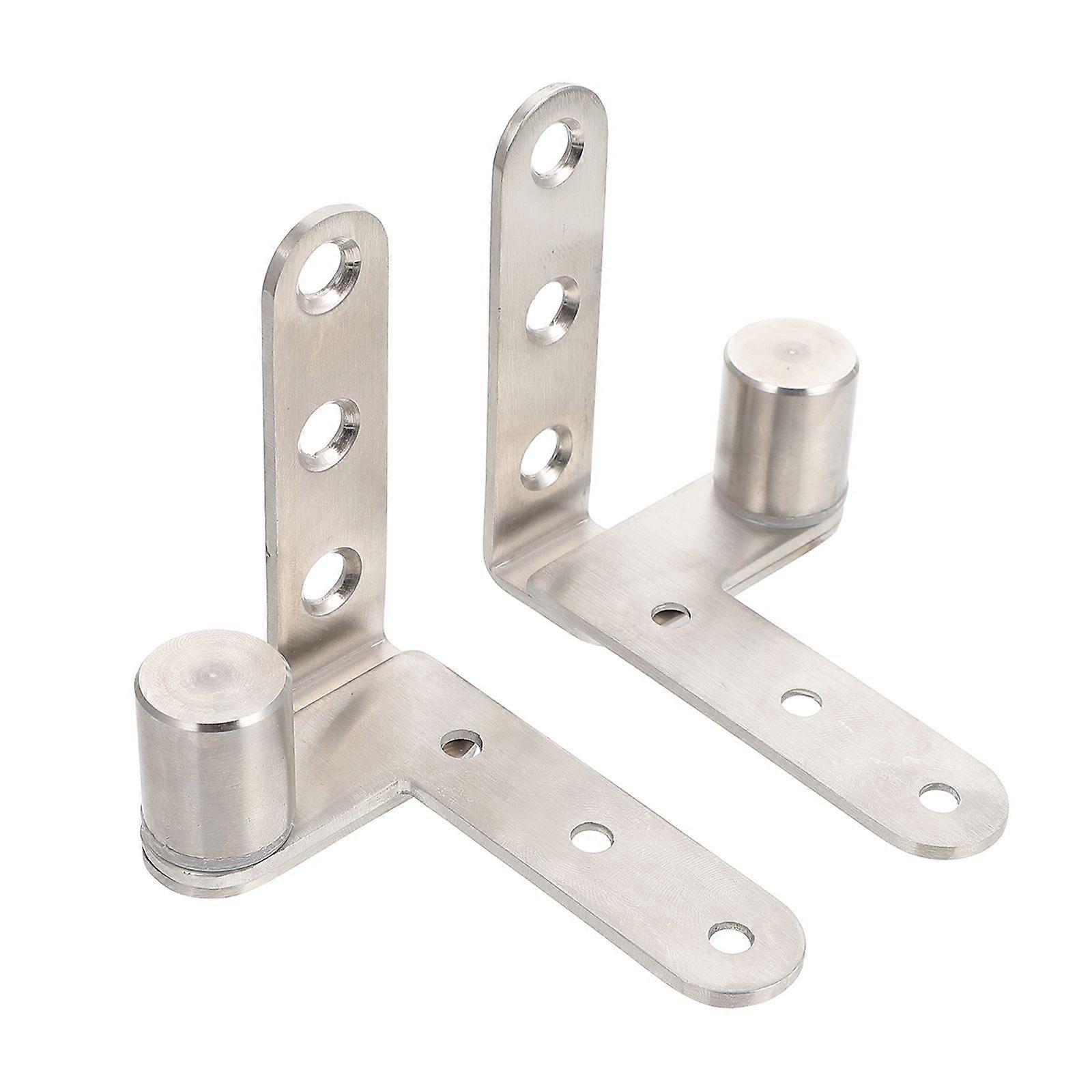 2pcs Heavy Duty Rotating Door Hinge Home Cupboard Door Window Pivot Hinges