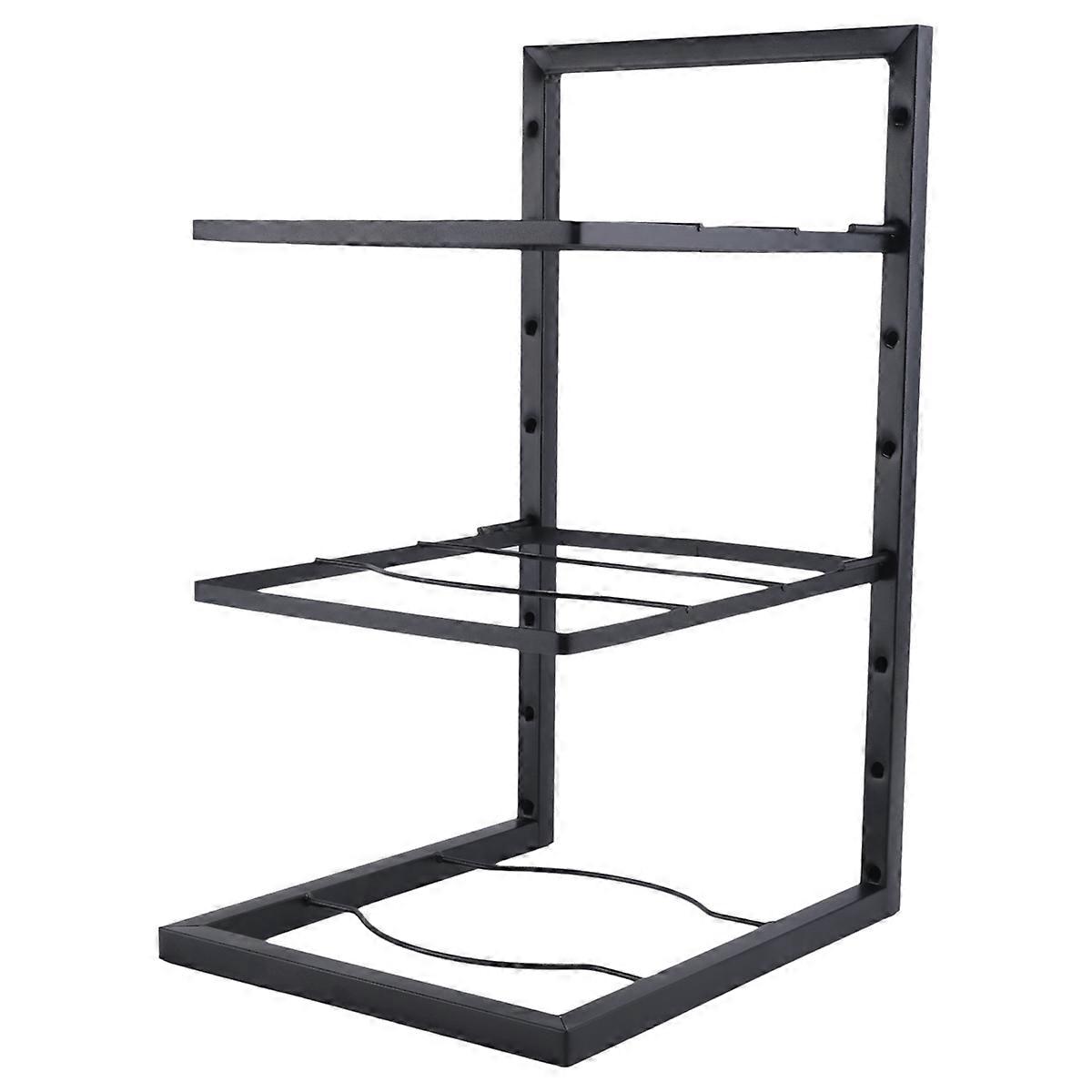 Sink Shelf Pot Rack Under Cabinet Storage Organizer 3-Layer