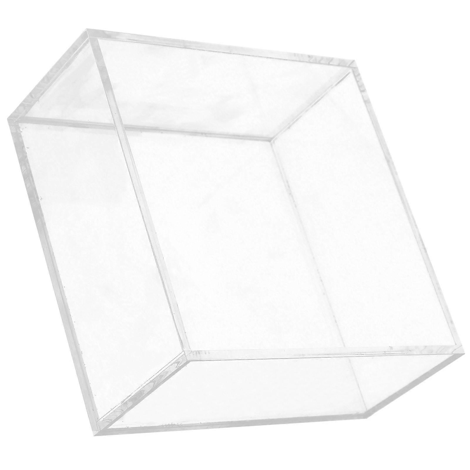 Transparent Square Acrylic Napkin Holder for Table Use 3Pcs