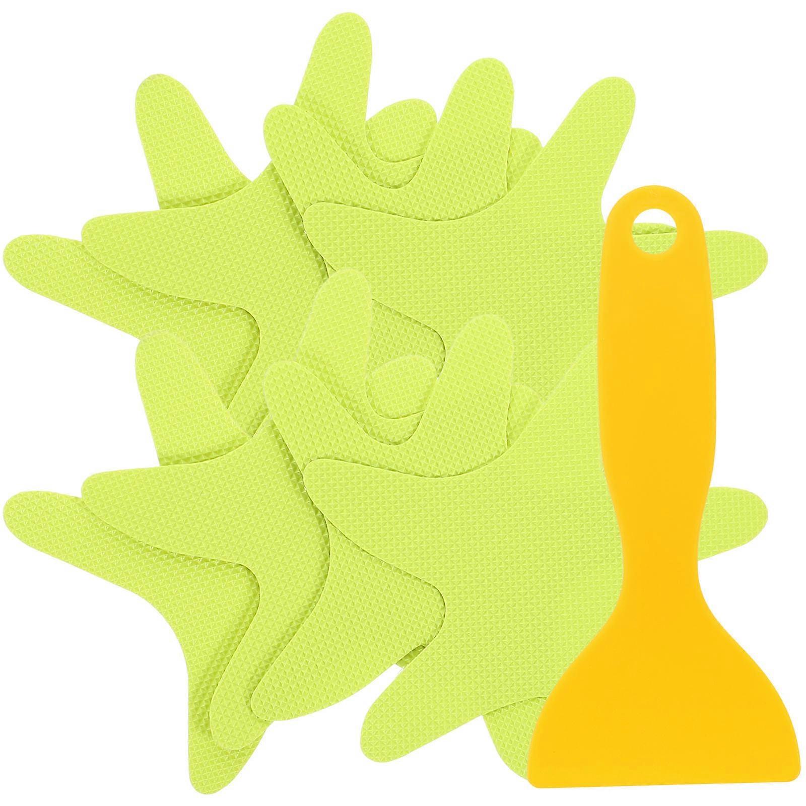 Anti-Slip Bathroom Stickers for Safety Use with 2Sets Self-Adhesive