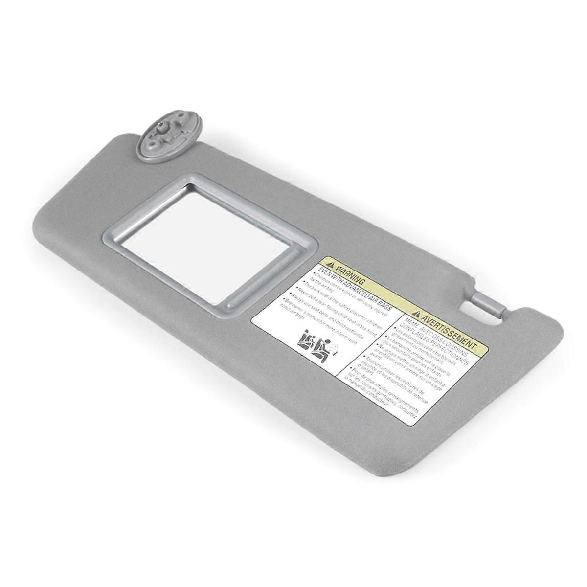 Gray Sun Visor Left Driver and Right Passenger Side for A