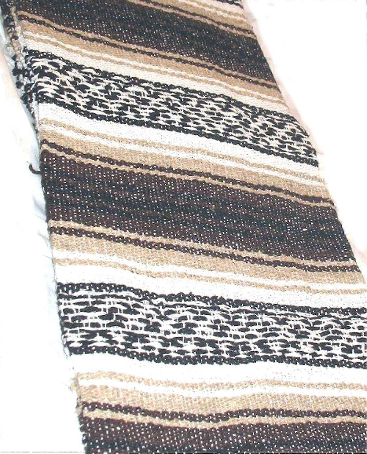 Authentic Mexican Falsa Throw Blanket Rug Yoga Mat