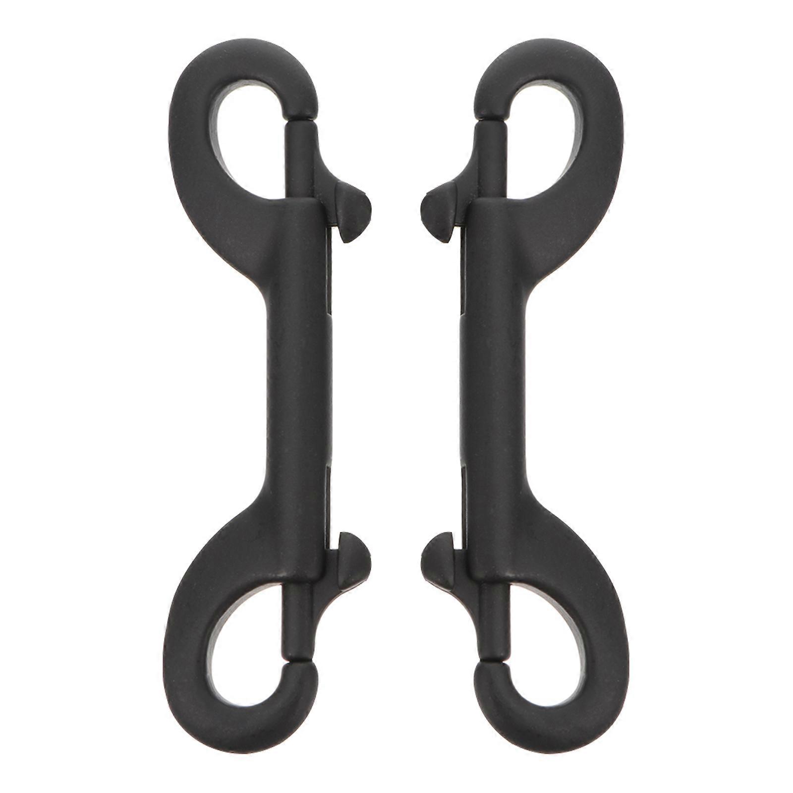 Long Snap Clip Double Ended Hook for Hanging 6Pcs Heavy Duty Clips