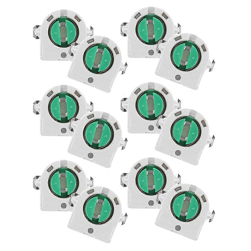 Fluorescent Light Socket Lamp Holder for Lighting Use 36Pcs Set