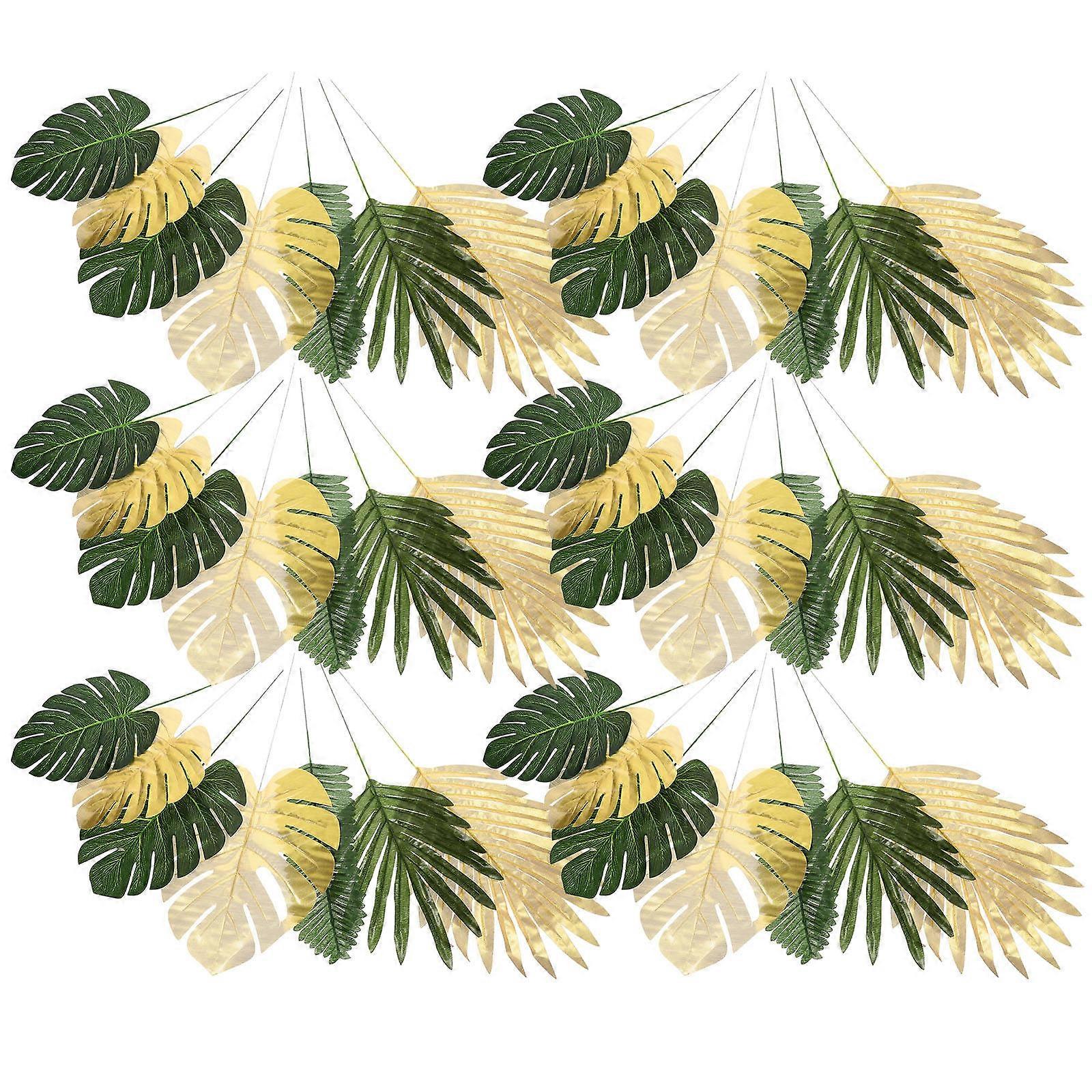 Artificial Leaves Adornments Monstera Leaf Decor for Decor 1Set