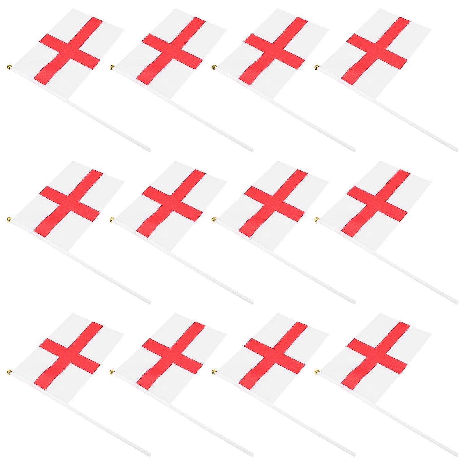 British England Handheld Mini Flag for Celebrations 24Pcs