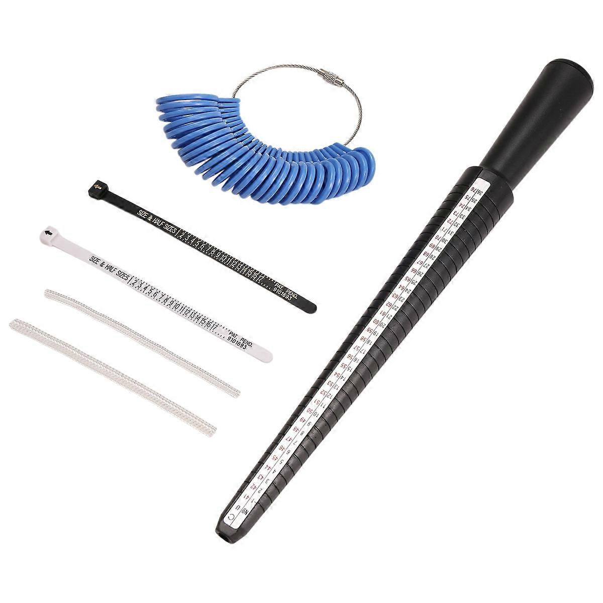 Ring Size Measuring Tool Set, Ring Mandrel Ring Sizer Gauge