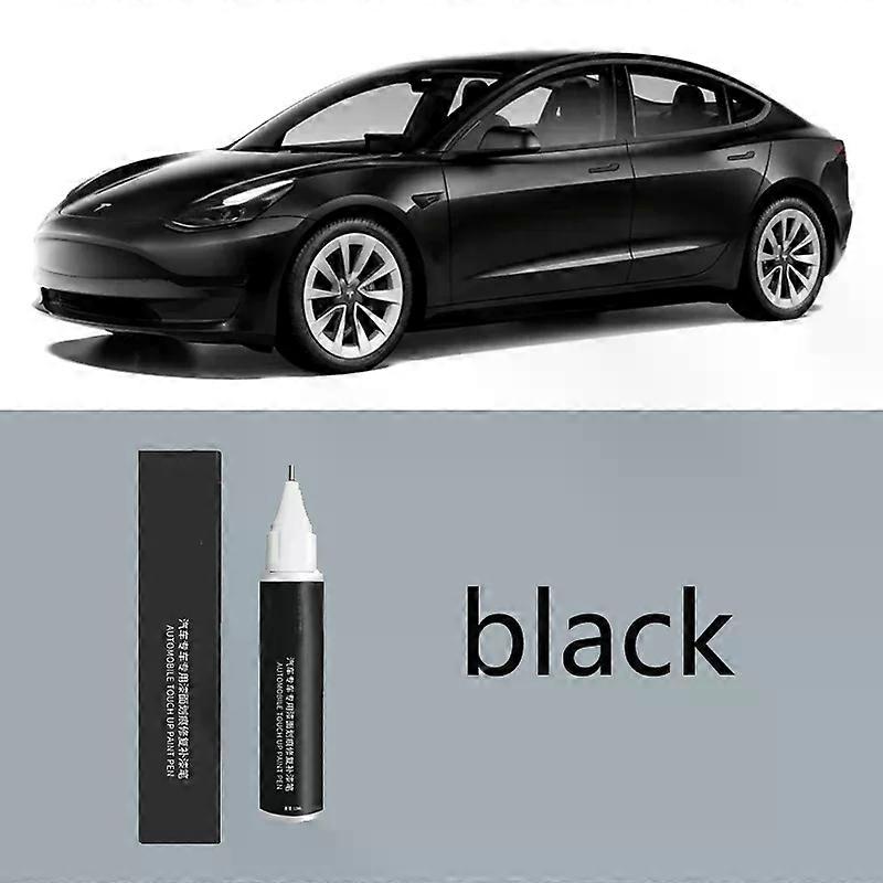2 db Tesla 3 Y X S modellhez autófényezés javító toll festékrögzítő karcolásjavító tartozékok fekete fehér