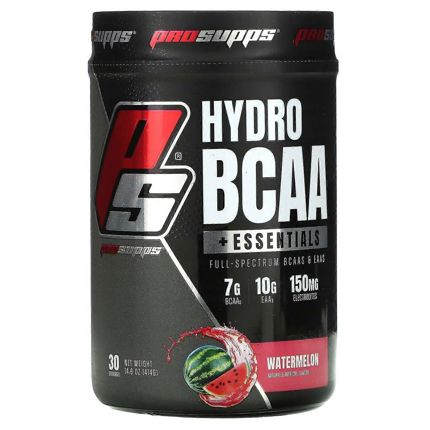 ProSupps, Hydro BCAA +Essentials, Watermelon, 14.6 oz (414 g)