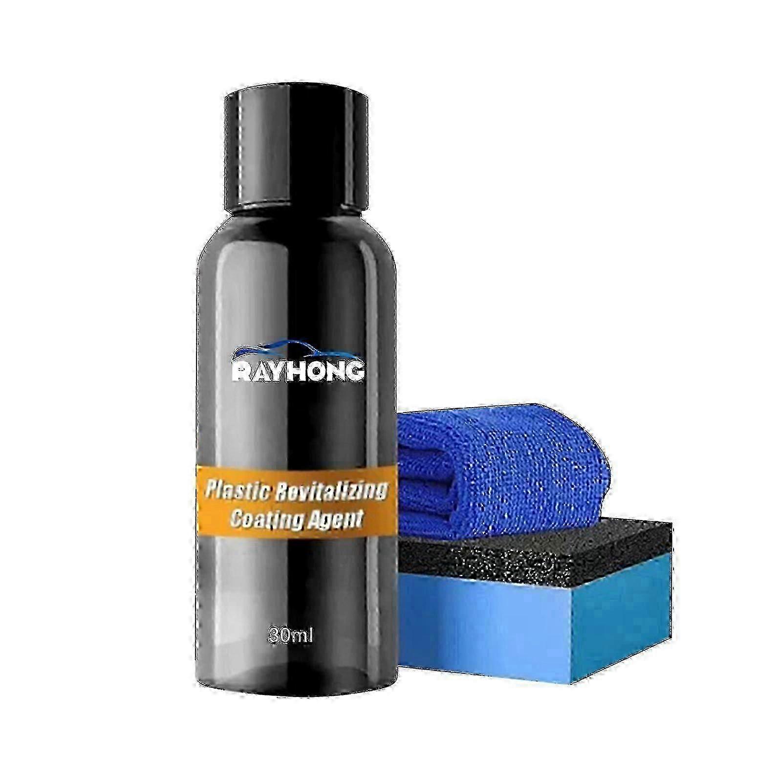 Ensemble d'agents de revêtement plastique, nettoyant et décontaminant pour tableau de bord intérieur d'automobile