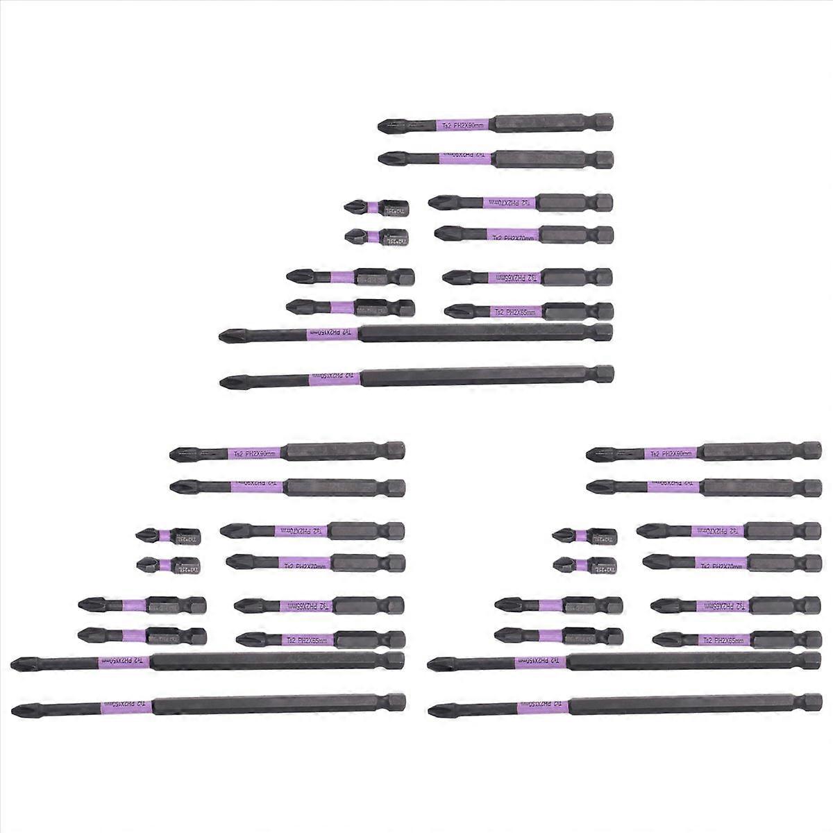 Magnetic Drill Bits D1 Anti-Slip and Shock-Proof Bits with Screwdriver Bits Magnetic Screwdriver Set