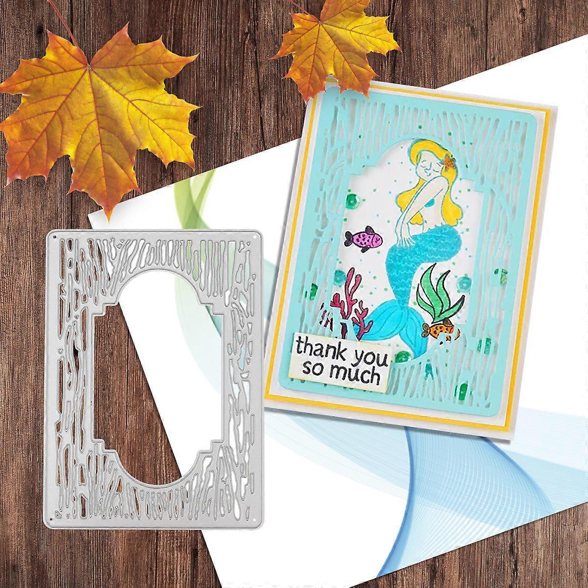 1PC Irregular Lines Metal Cutting Dies Die-cut Crafts Stencil Tool for DlY Handmade Scrapbook Cards