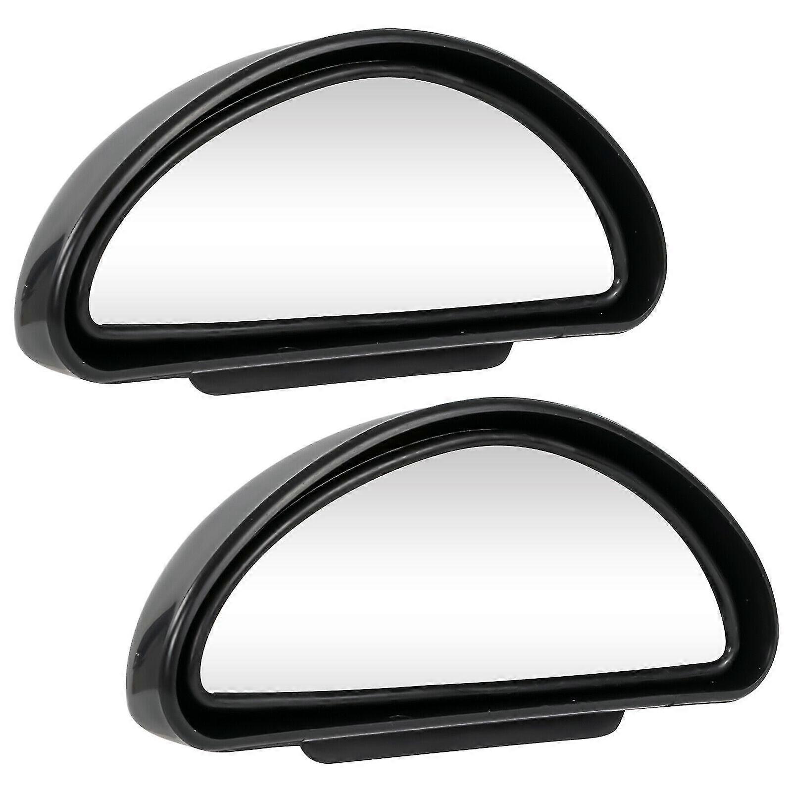 2 Adjustable Car Wide Angle Blind Spot Mirrors Driving Instructor Learner Safety 25-26s