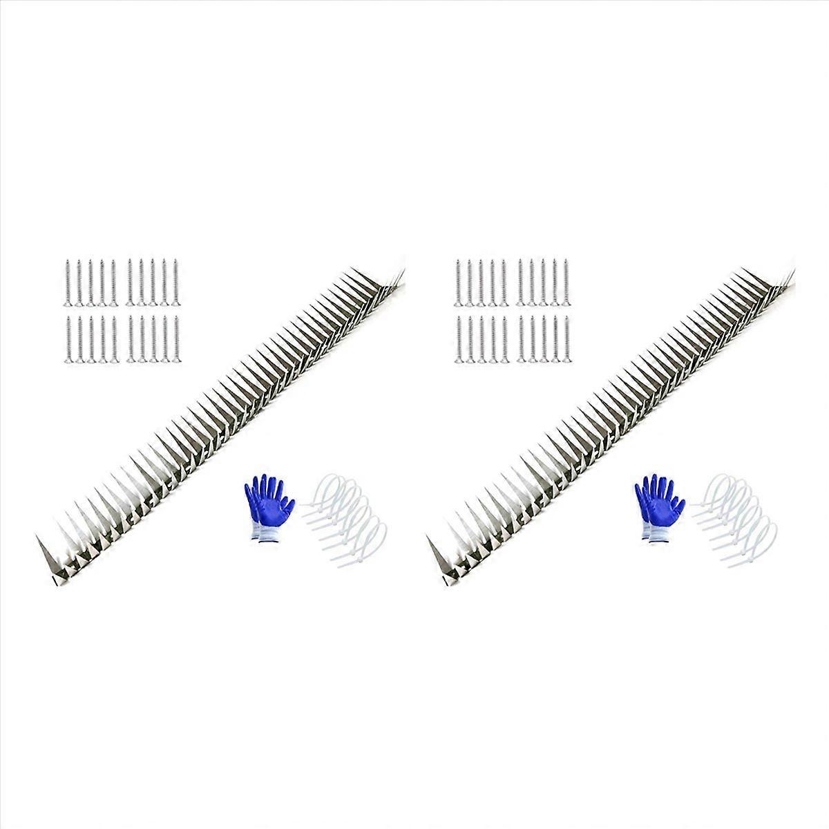 anti rat snake squirrel baffle blocks stab cover spikes 1m