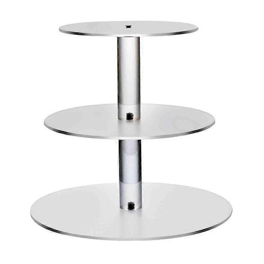 Glassdisplaybrettstativ 3 4 5 6-lags kakestativ