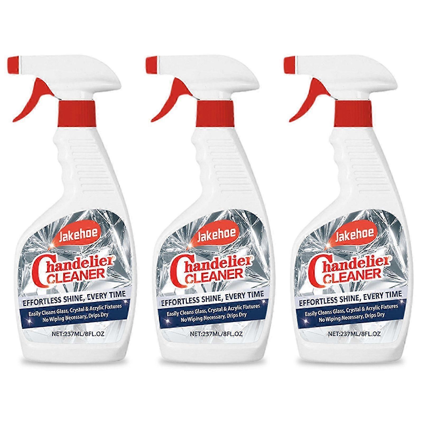 נוצץ ציסטל נברשת מנקה ספריי טפטוף יבש ספריי ללא ניגוב מסיר אבק זכוכית מנקה ספריי