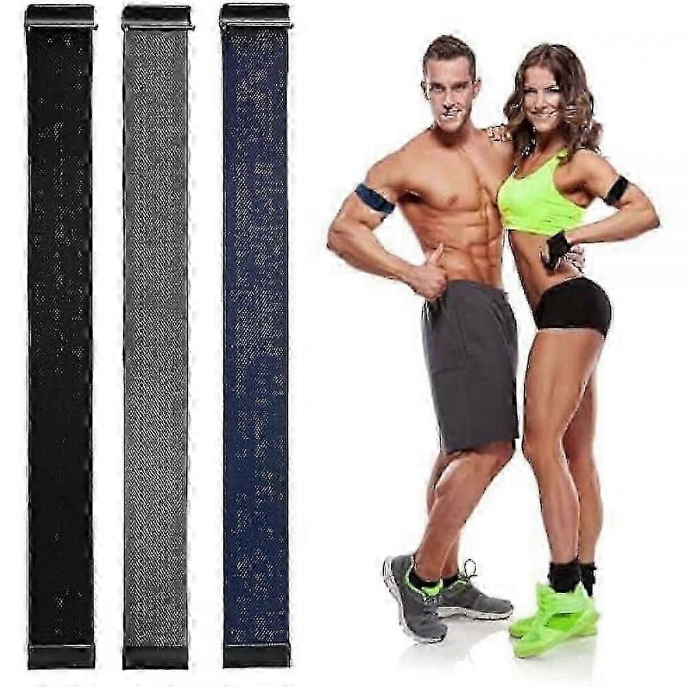 3-Pack Bicep Bands for Whoop 4.0, Adjustable Nylon Replacement Bands for Whoop 3.0/4.0