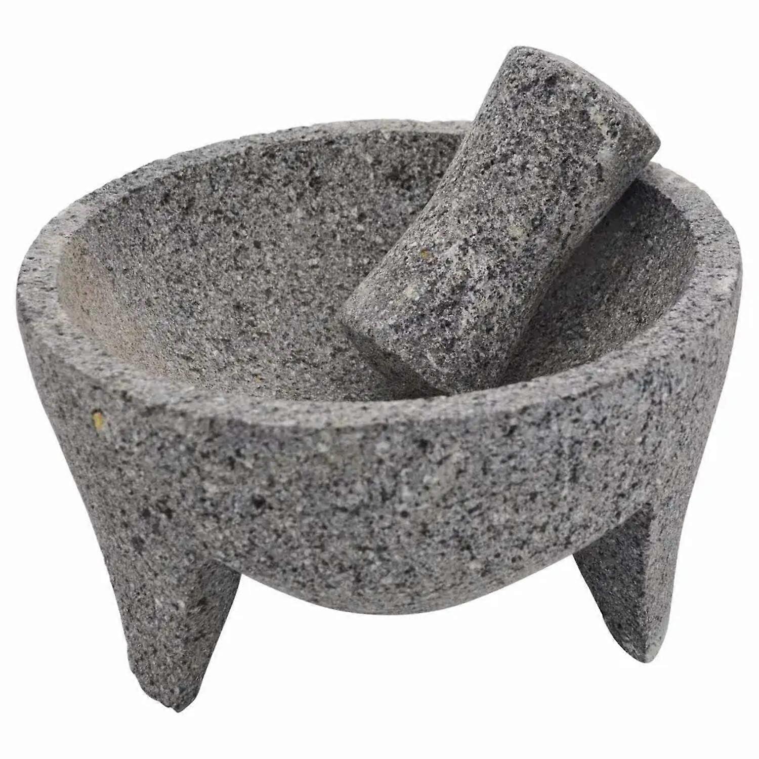 Molcajete naturstein 8"