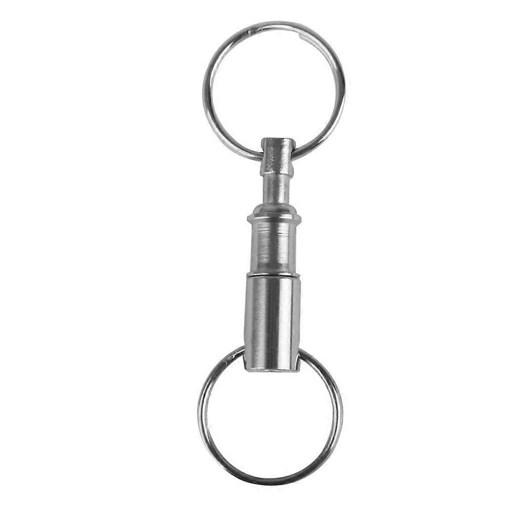 Detachable Keychain,Quick Release Key Chain,Double Split Rings