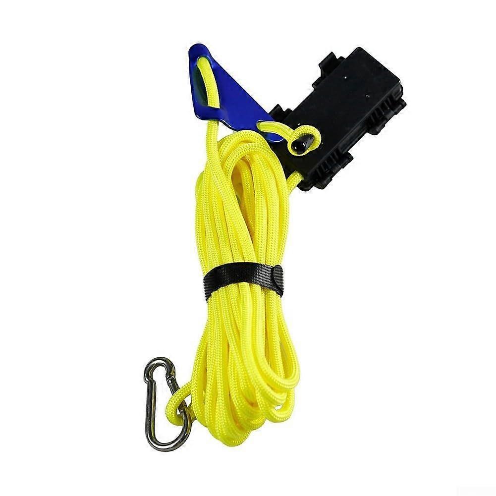 LED Rope Light 300Cm For Camping Tents, 8 Modes, IP66 Waterproof Paracord With Timer, Requires 2 AA Batteries, Yellow