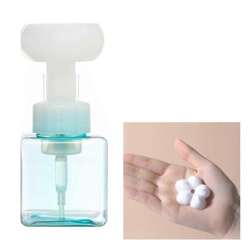 Portable Refillable Flower-Shaped Foaming Dispenser Travel Bubble Hand Soap Bottle Containers 250ML