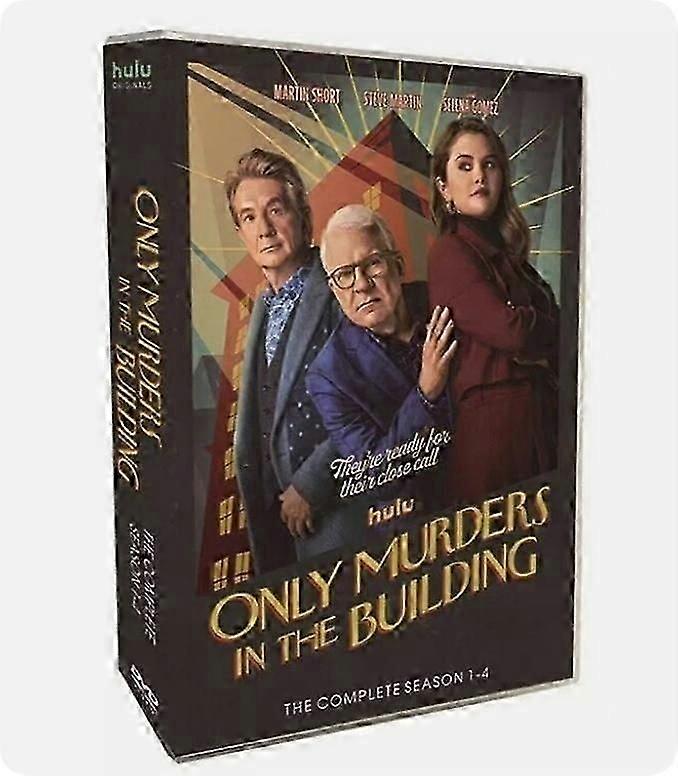 Only Murders in the Building Saison 1-4 DVD 8-Disc version anglaise
