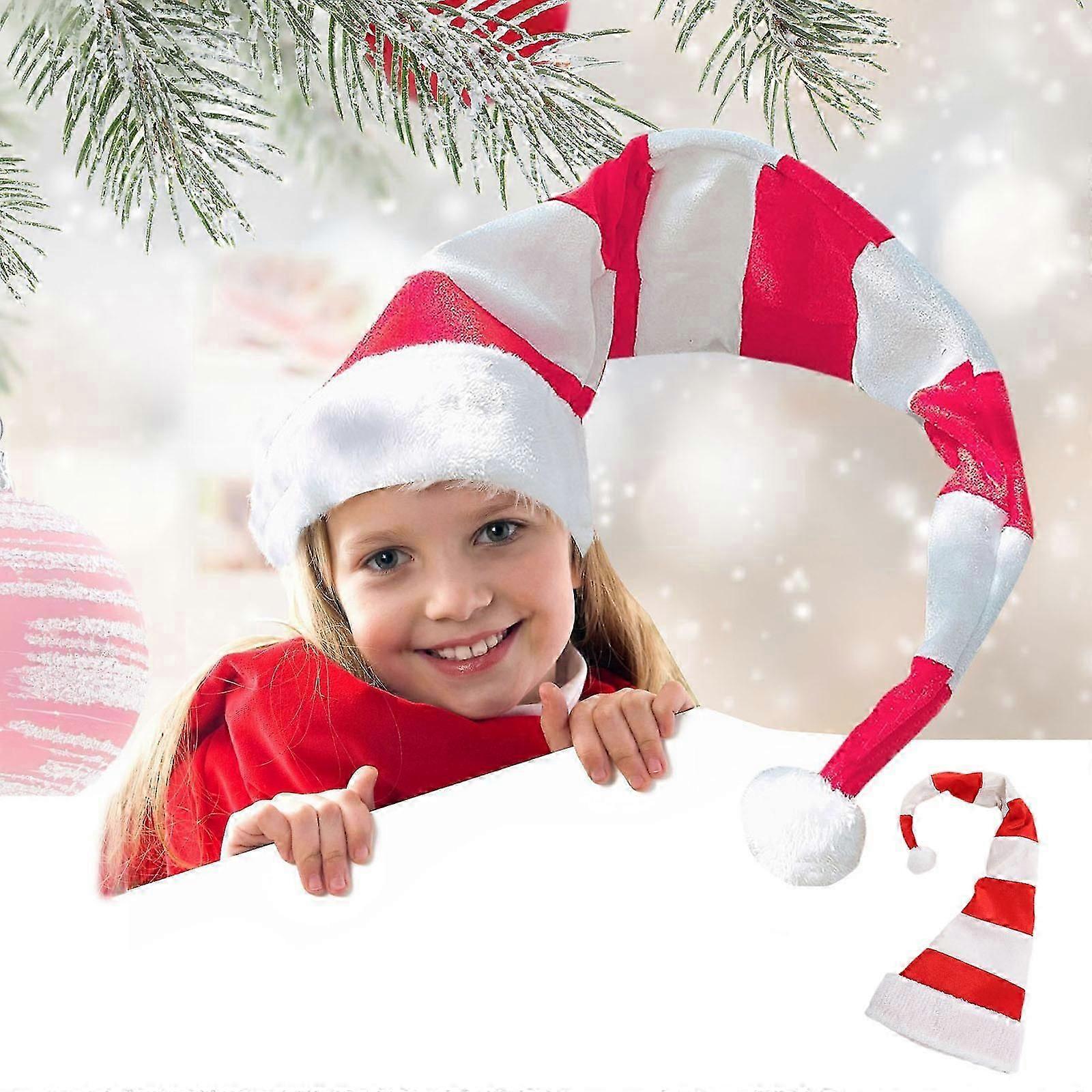 Santa Hat Christmas Party Hat Christmas Conical Hat Kids Christmas Hat