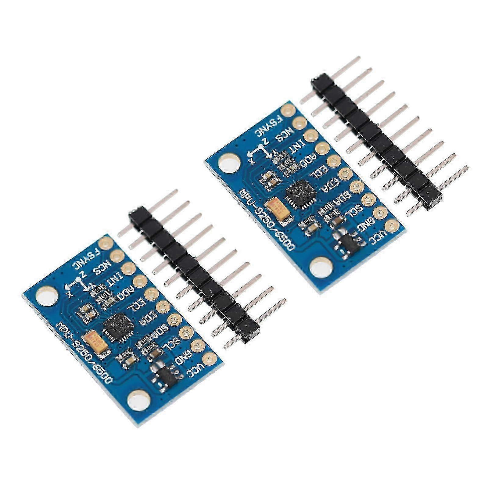 2pcs 9Axis Gyroscopes Accelerometer Sensor Modules Replacement 9Axis Accelerometer Sensor Modules Easy to Use