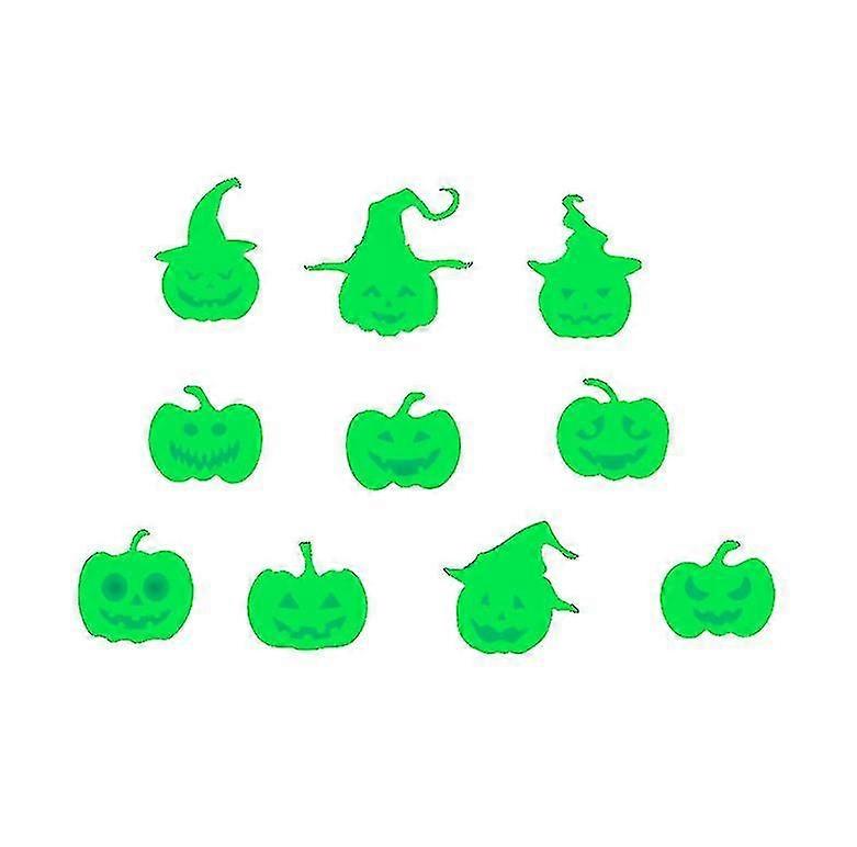 هالوين الشارات مضيئة توهج في مجموعة ملصقات الجدار المظلم، والزينة لهالوين