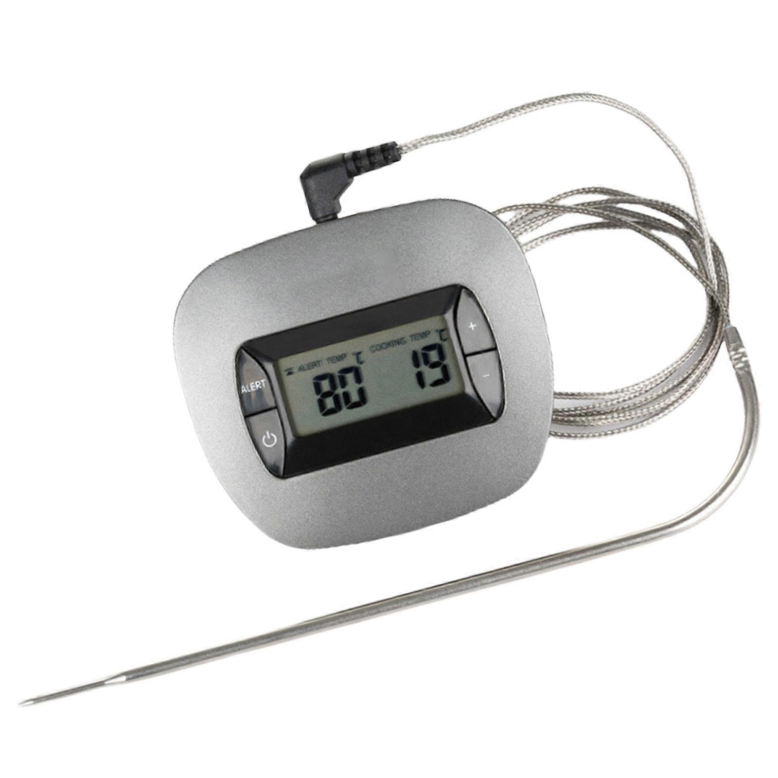 Oven Temperature Probe for Precise Cooking Control Digital Meat Kitchen Thermometers Practical BBQ Grilling Supplies Multicolor