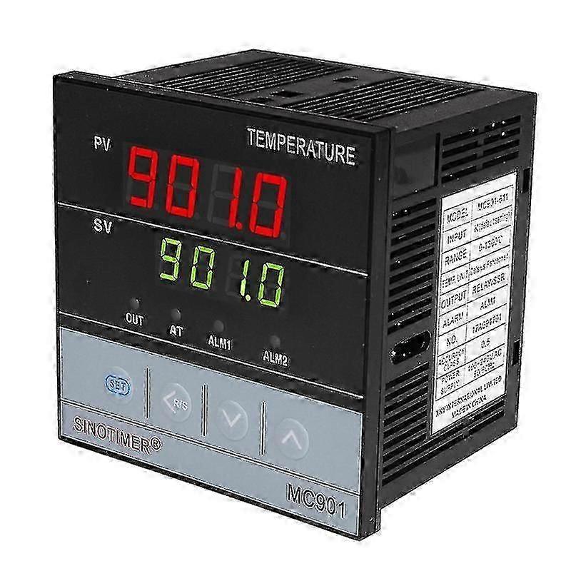 Sinotimer Mc901 Digital Waterproof Pid Temperature Controller K Type Pt100 Sensor Input Relay Ssr O-haoyi